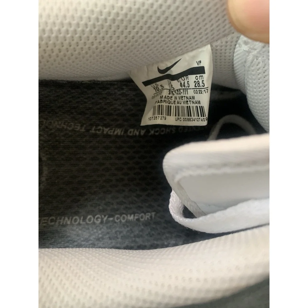 Nike Air Force 1 07 Low Triple White Men's Size 10.5 UK 9.5 / EU 44.5